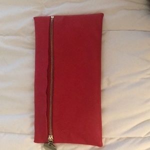 NEW red clutch from The Limited